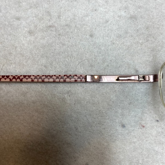 Coach Faye 118 Eyeglasses Light Rose 135 Frames Only - Picture 9 of 11